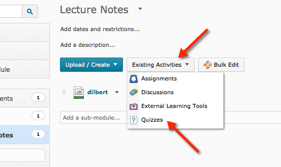 ExistingActivitiesQuiz – PPSC eLearning Knowledge Base & Support