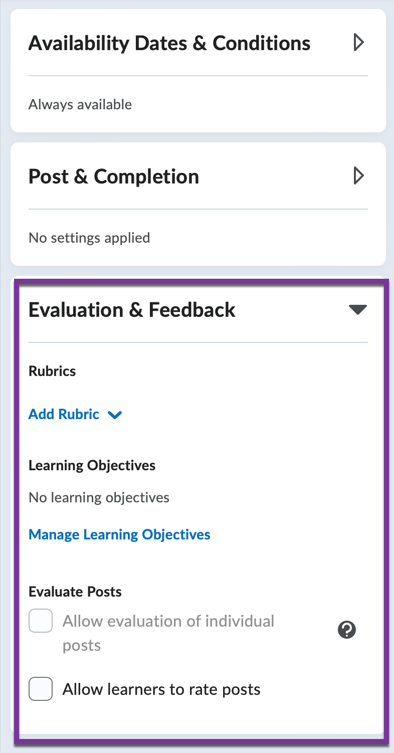 Add a new discussion topic – PPSC eLearning Knowledge Base & Support