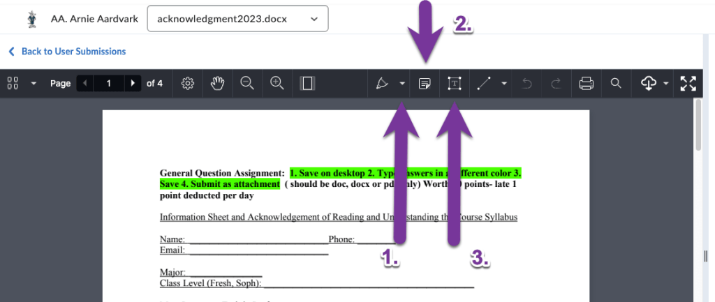 marker, note, and textbox icon