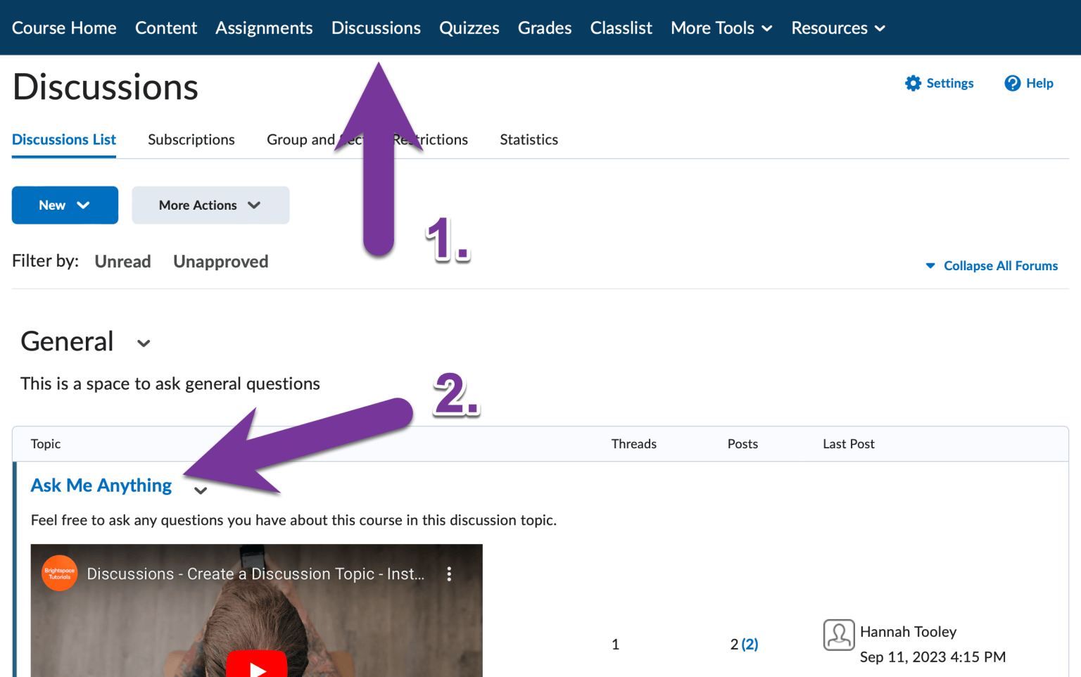 Reply to a discussion post – PPSC eLearning Knowledge Base & Support