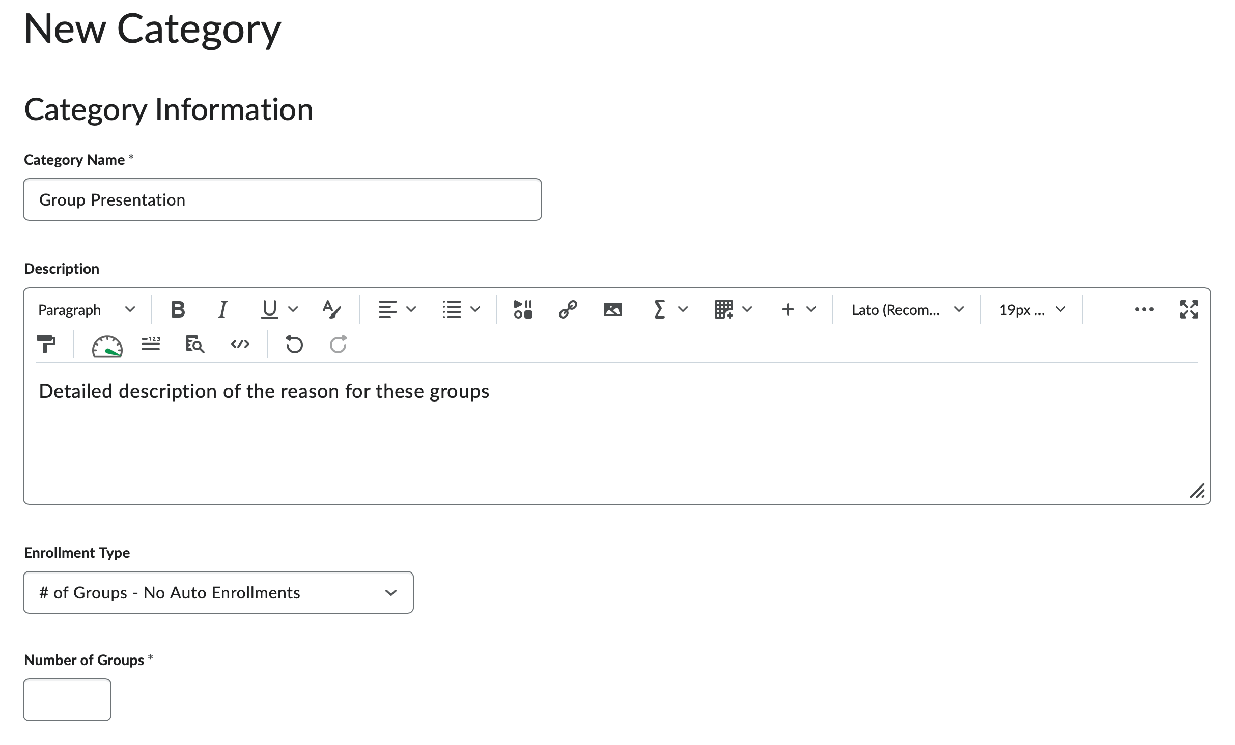 Create groups – PPSC eLearning Knowledge Base & Support