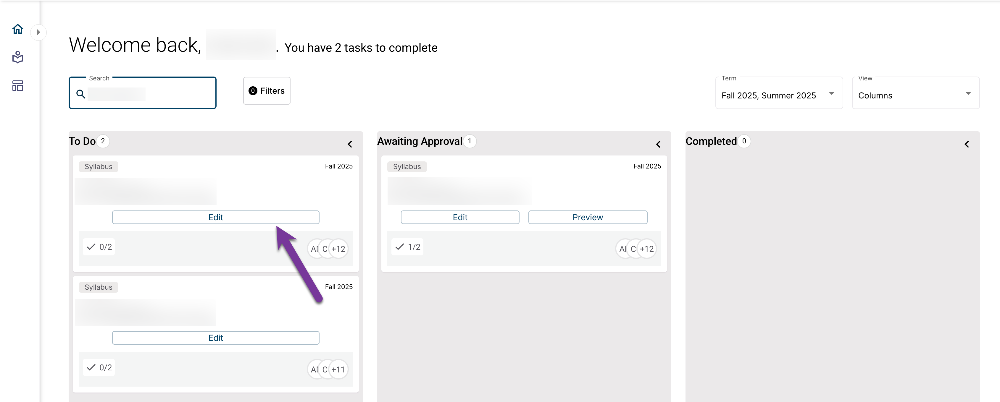 Copy a Simple Syllabus – PPSC eLearning Knowledge Base & Support