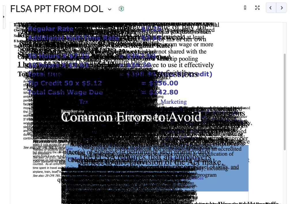 another example of a powerpoint with all text stacked on top of each other. 